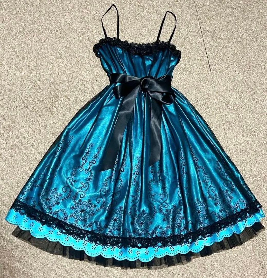 カラードレス 結婚式　発表会 フレアドレス　サイズ38没有明显的损伤或污渍