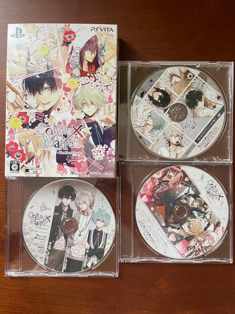 Color X Malice Unlimited 限定版 PS Vita没有明显的损伤或污渍