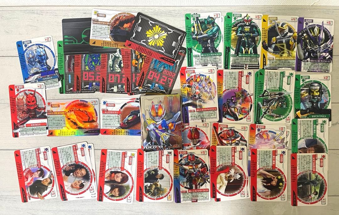 仮面ライダー電王　カードダスまとめ没有明显的损伤或污渍