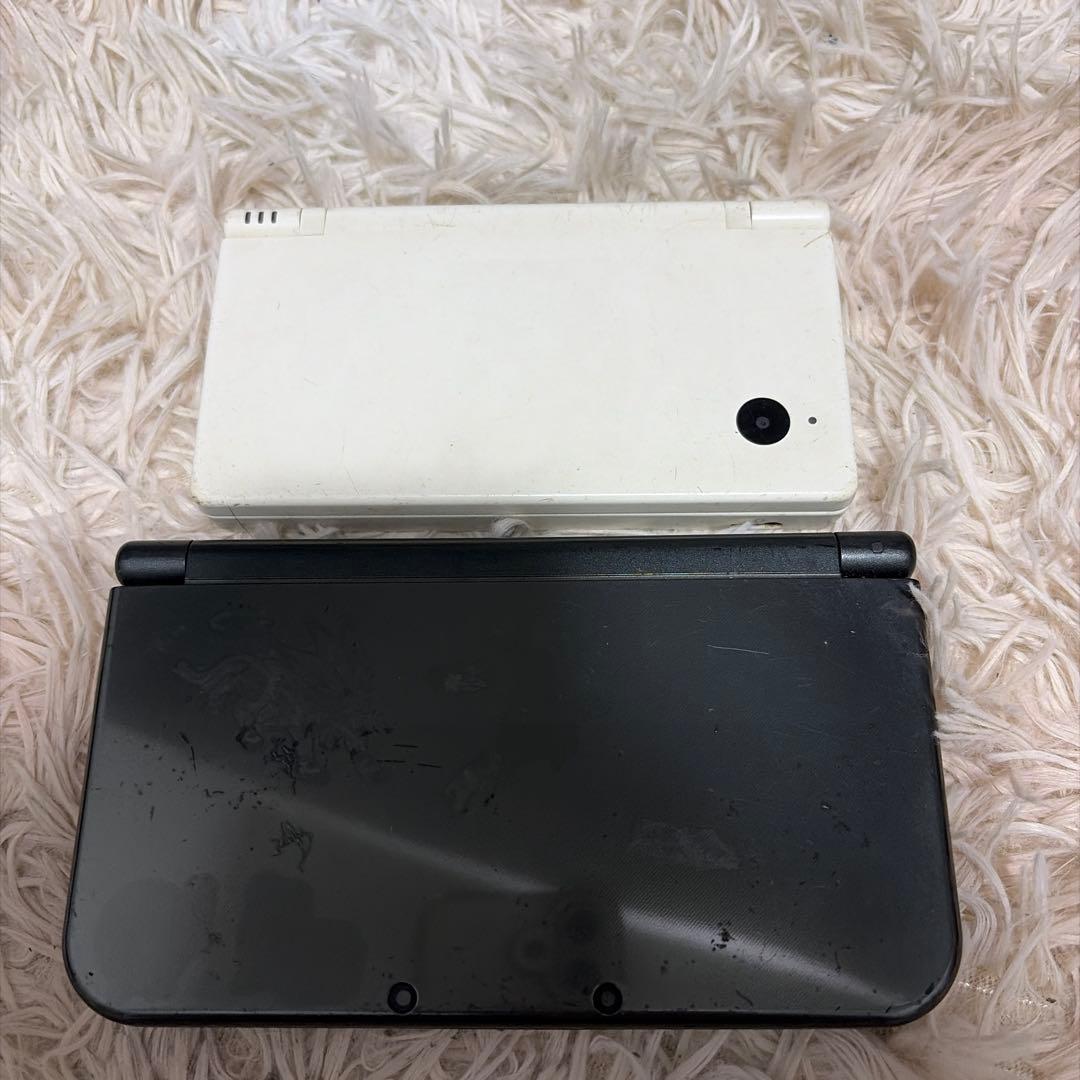 Nintendo DS & Nintendo 3DS LL本体2台　ジャンク品整体状态不佳