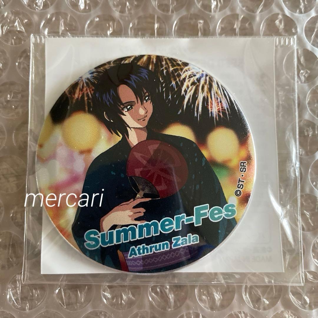 ガンダムカフェ　マグネットバッジ　夏祭り　アスラン・ザラ