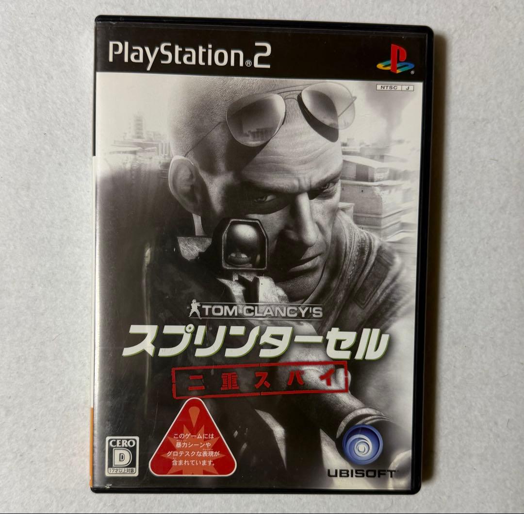PS2 トムクランシー スプリンターセル 二重スパイ有些许损伤或污渍
