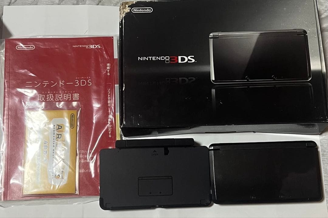 3DS 本体 箱付き コスモブラック 動作確認済