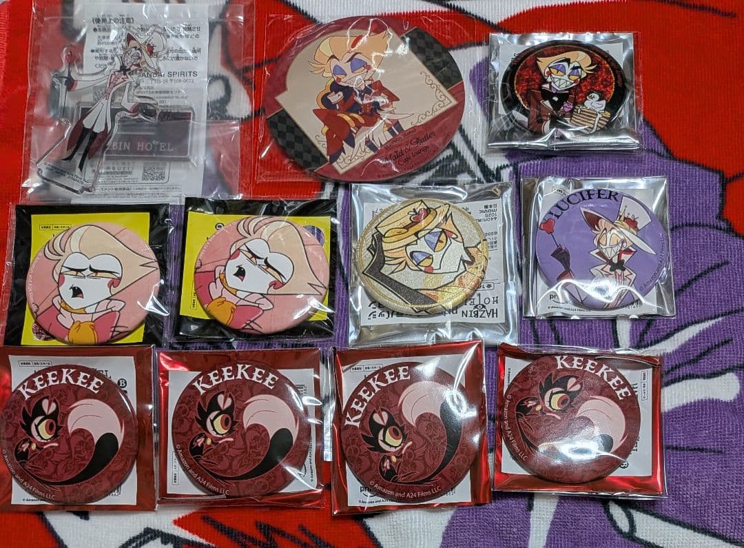 ハズビン　ハズビンホテル　ルシファー　キーキー　グッズ