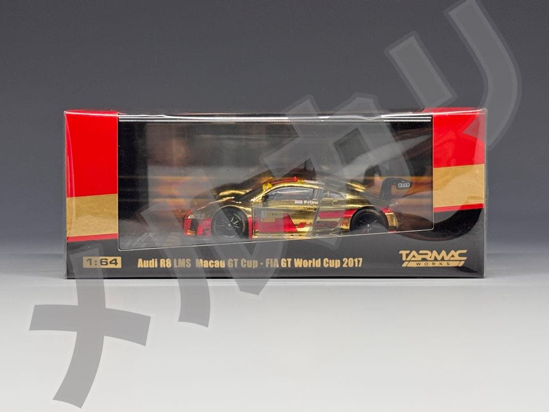 TW 1/64 アウディ R8 LMS マカオ GP GTカップ 2017 2位