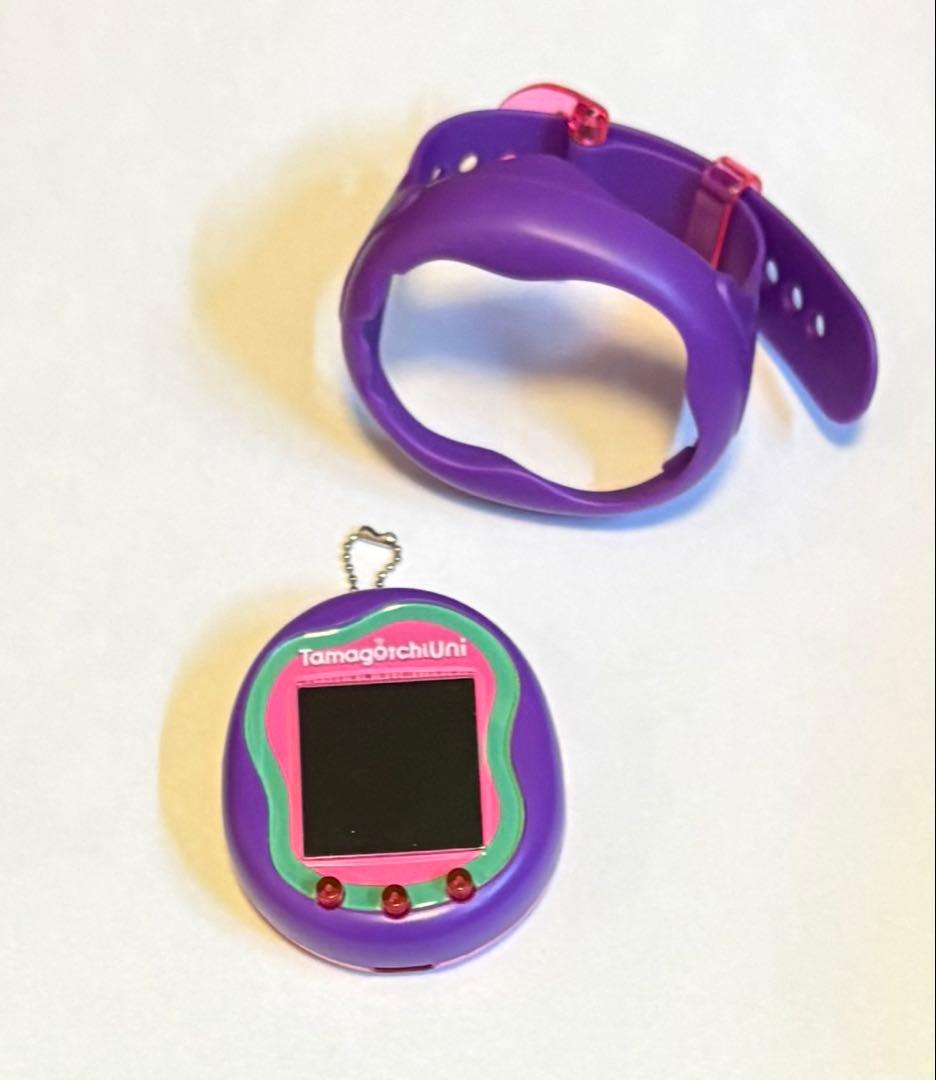 Tamagotchi Uni パープル有些许损伤或污渍