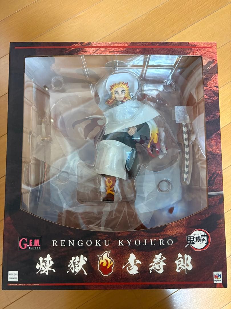 フィギュア G.E.Mシリーズ 煉獄杏寿郎没有明显的损伤或污渍