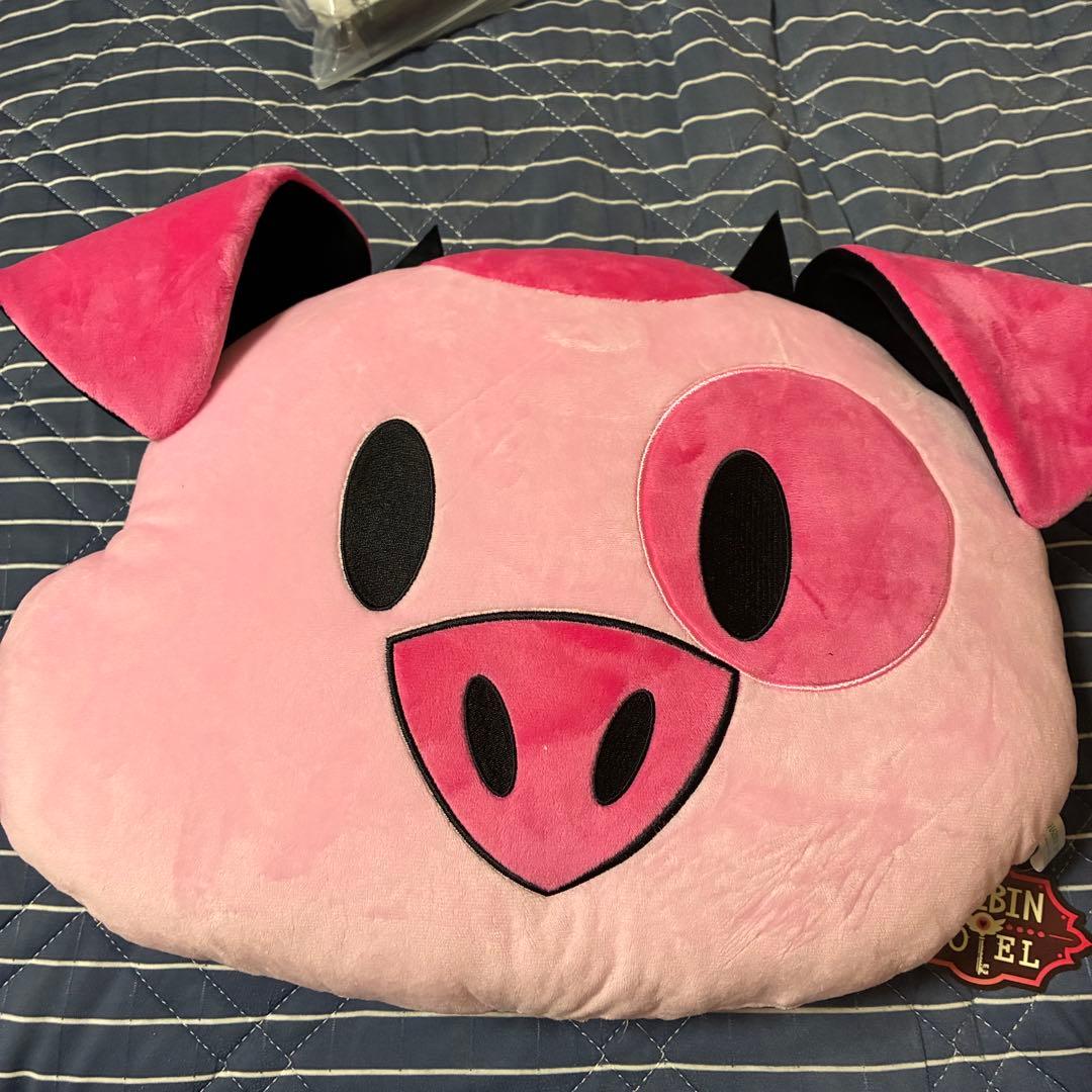 ハズビンホテル ぬいぐるみフェイスクッション