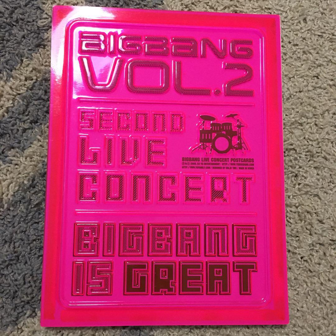 BIGBANG 2nd CONCERT GREAT ポストカードブック