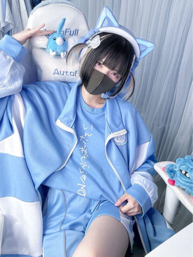 ぬた。　しまむらコラボジャージセットアップ