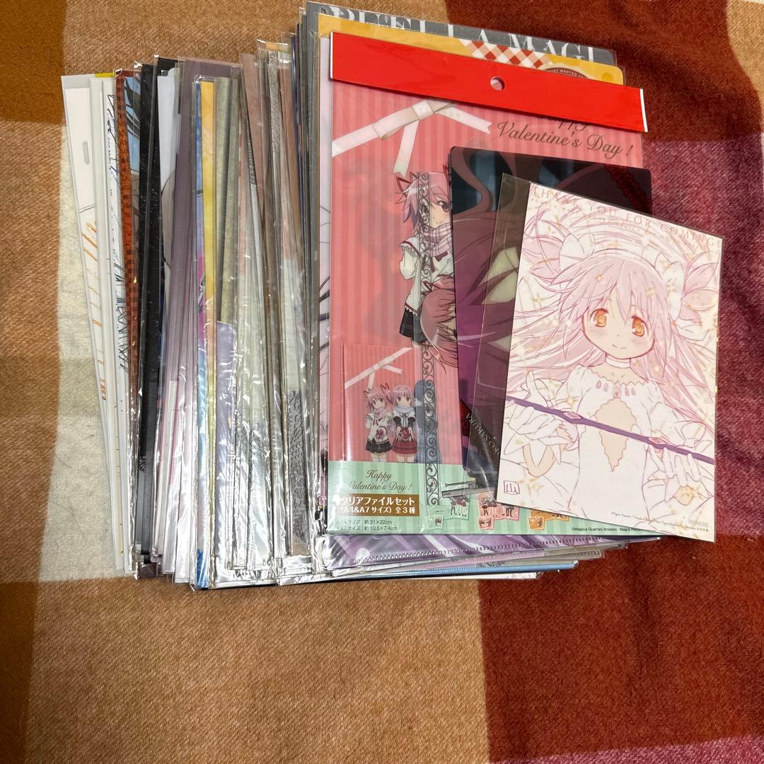 魔法少女まどか☆マギカ　紙類　まとめ売り没有明显的损伤或污渍