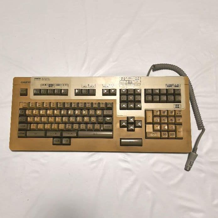 FUJITSU LIMITED FACOM6130KE1 OASYSキーボード富士通;有损伤或污渍