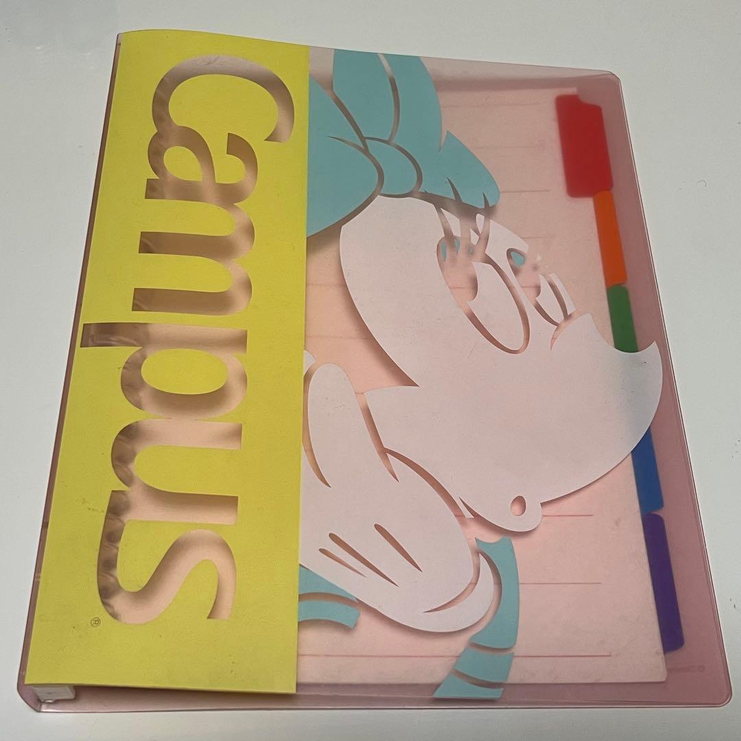 キャンパス　Campus A4バインダー　ミニーマウス