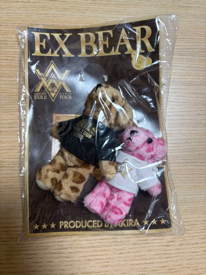 EX BEAR EXILE TOUR ぬいぐるみ EXILEAKIRA 未開封