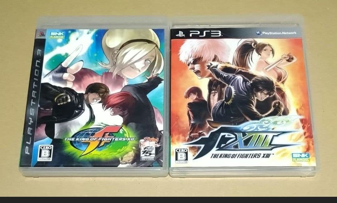 THE KING OF FIGHTERS ザキングオブファイターズ PS3セットPlayStation3;没有明显的损伤或污渍