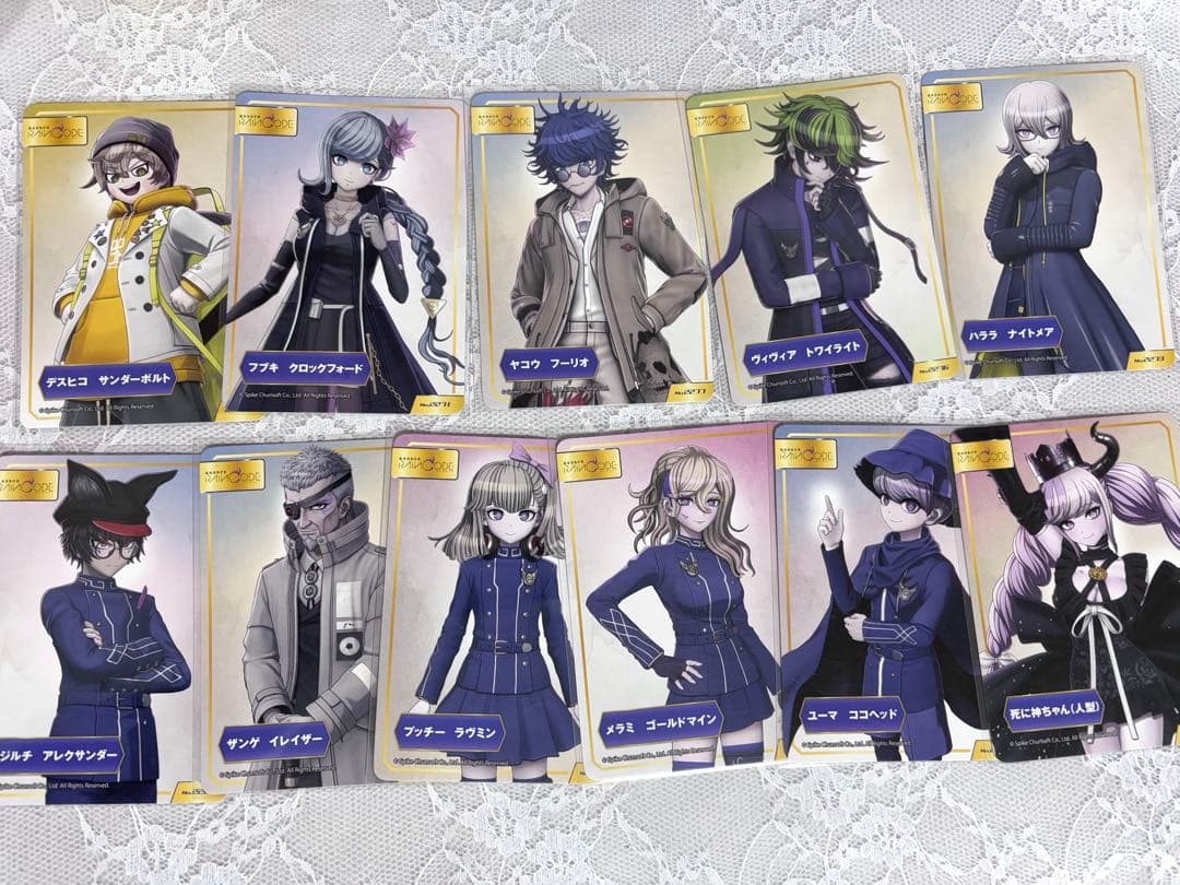 レインコード カード 11枚没有明显的损伤或污渍