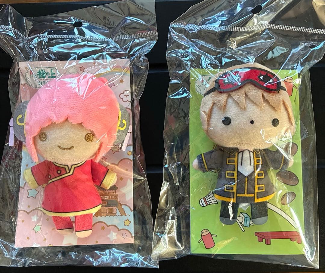 銀魂×Sanrio characters 指の上シリーズ 沖田総悟　神楽未使用