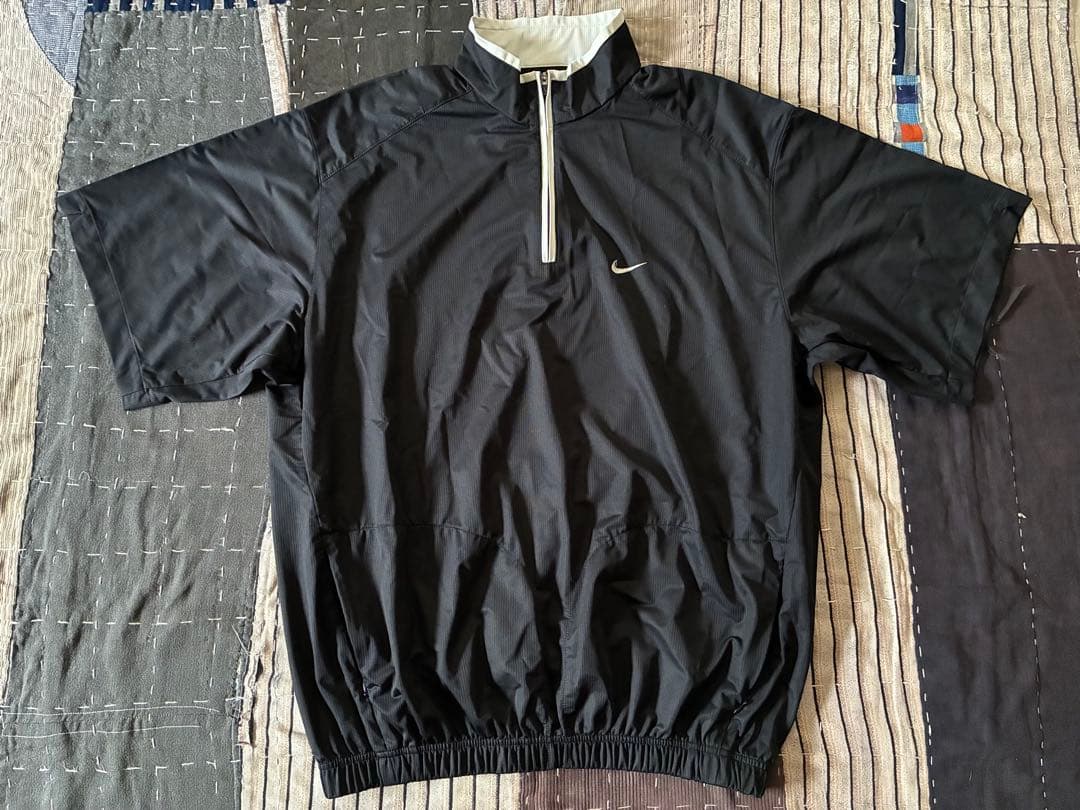 2005年製 nike golf vtg 半袖 ジャケット ポリ ナイキ ゴルフNIKE GOLF;没有明显的损伤或污渍