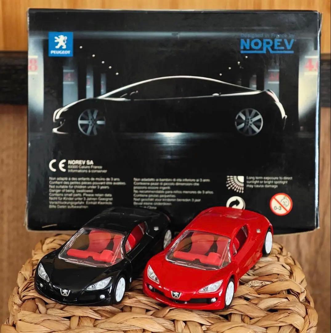 〈NOREV〉 ノレブ　プジョー　コンセプトカー　RC 2台セット