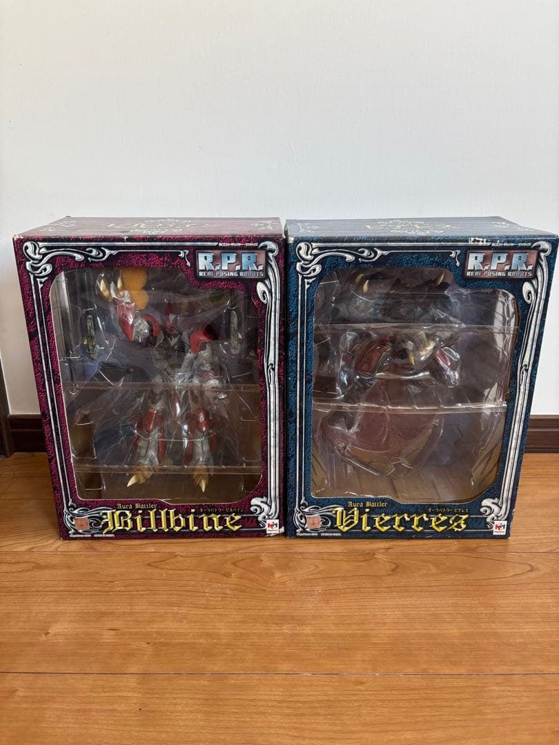 ビルバイン＆ビアレス　R.P.R オーラバトラーセットMegaHouse;没有明显的损伤或污渍
