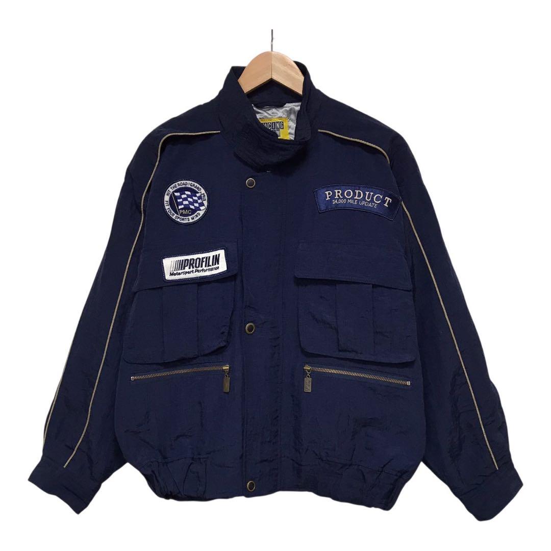 90s ARIZONA RACING TEAM ビンテージナイロンジャケット　M