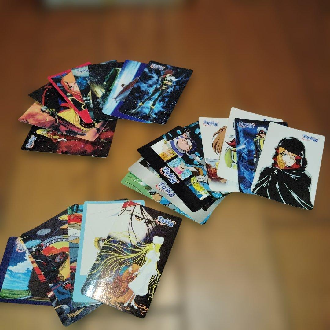東ハト　松本零士オリジナルカードコレクション　千年伝説　22枚　セット没有明显的损伤或污渍