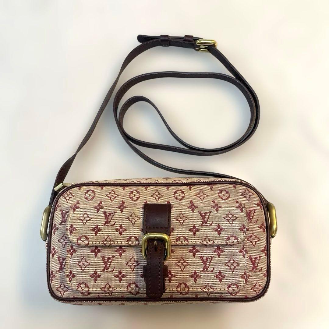 ルイヴィトン モノグラムミニ ジュリエット ピンクLOUIS VUITTON;有些许损伤或污渍