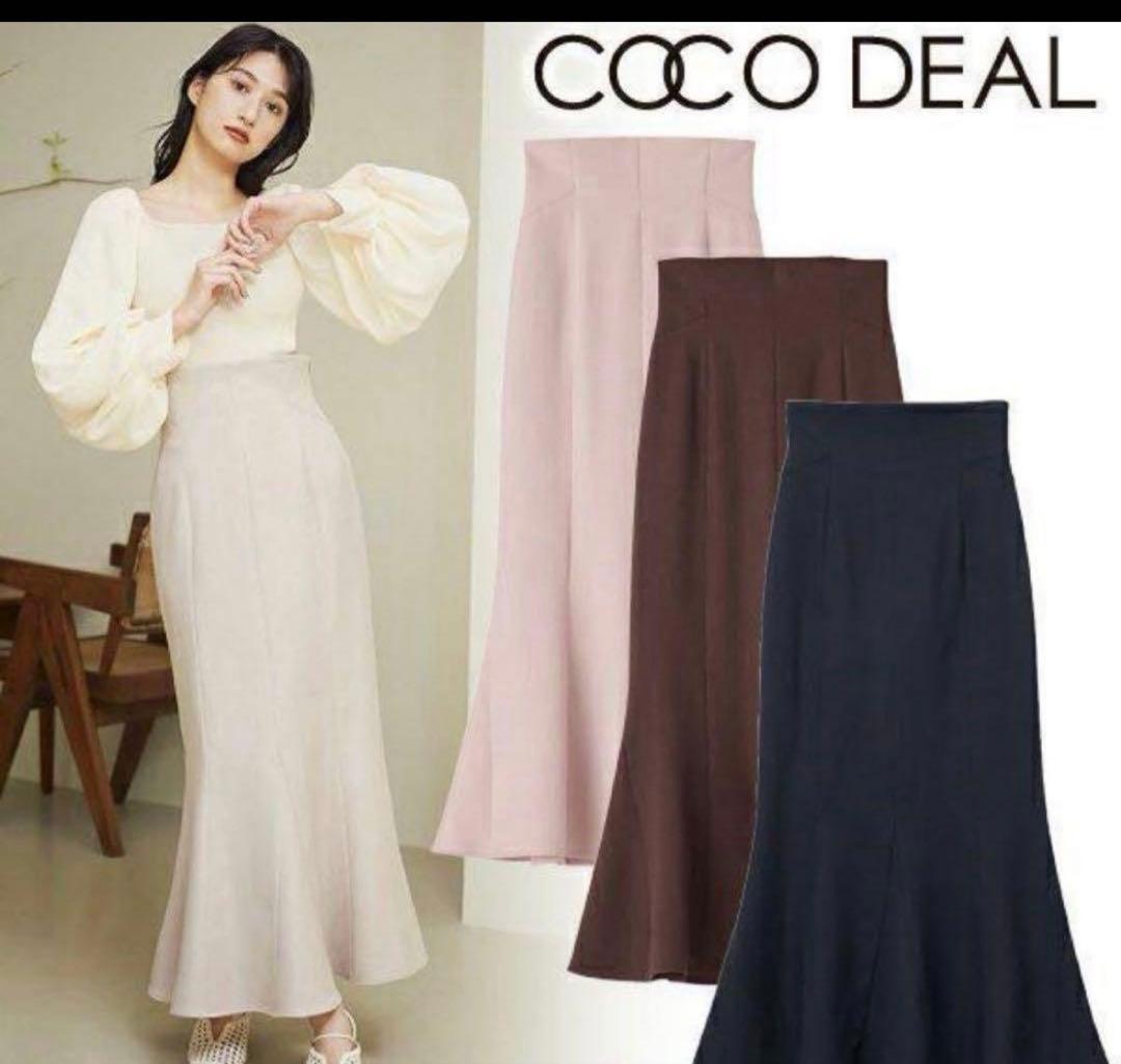 COCO DEAL ココディール バックレースアップマーメイドスカート　2