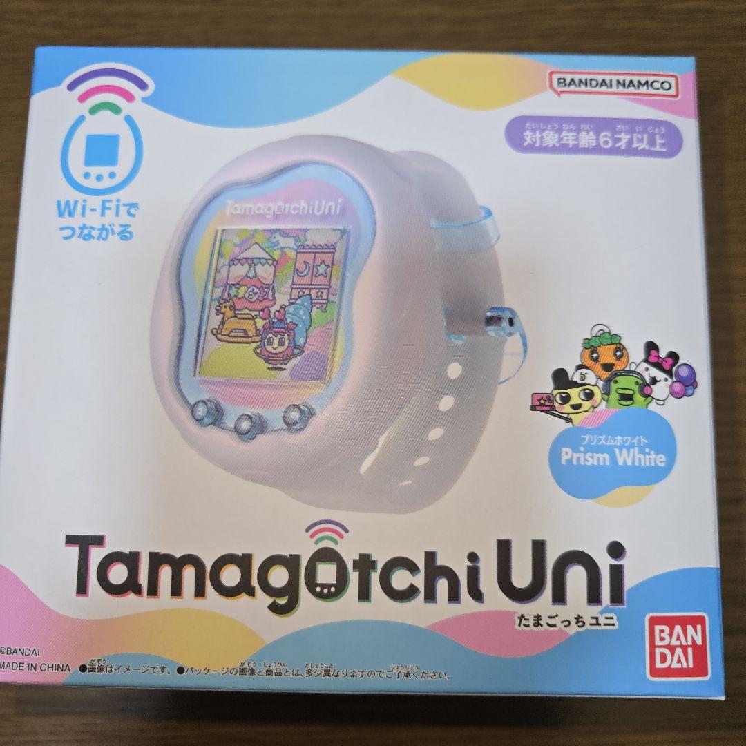 即日発送可能 たまごっち ユニ 新品 白 ホワイトBANDAI;接近未使用