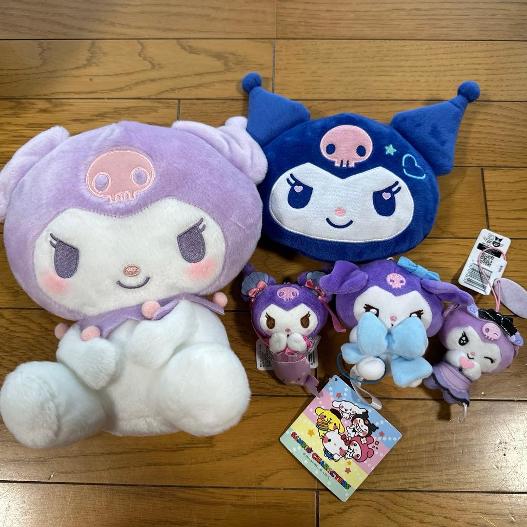 クロミ ぬいぐるみ等　 5点まとめ売り没有明显的损伤或污渍