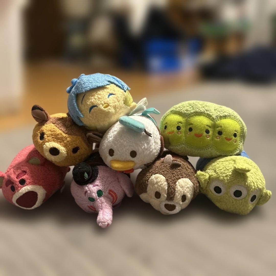 Disney TSUM TSUM ぬいぐるみ 8体セット没有明显的损伤或污渍