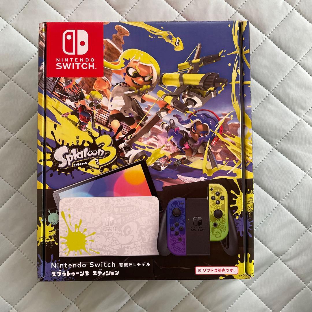 Nintendo Switch(有機ELモデル) スプラトゥーン3エディションNintendo Switch;没有明显的损伤或污渍