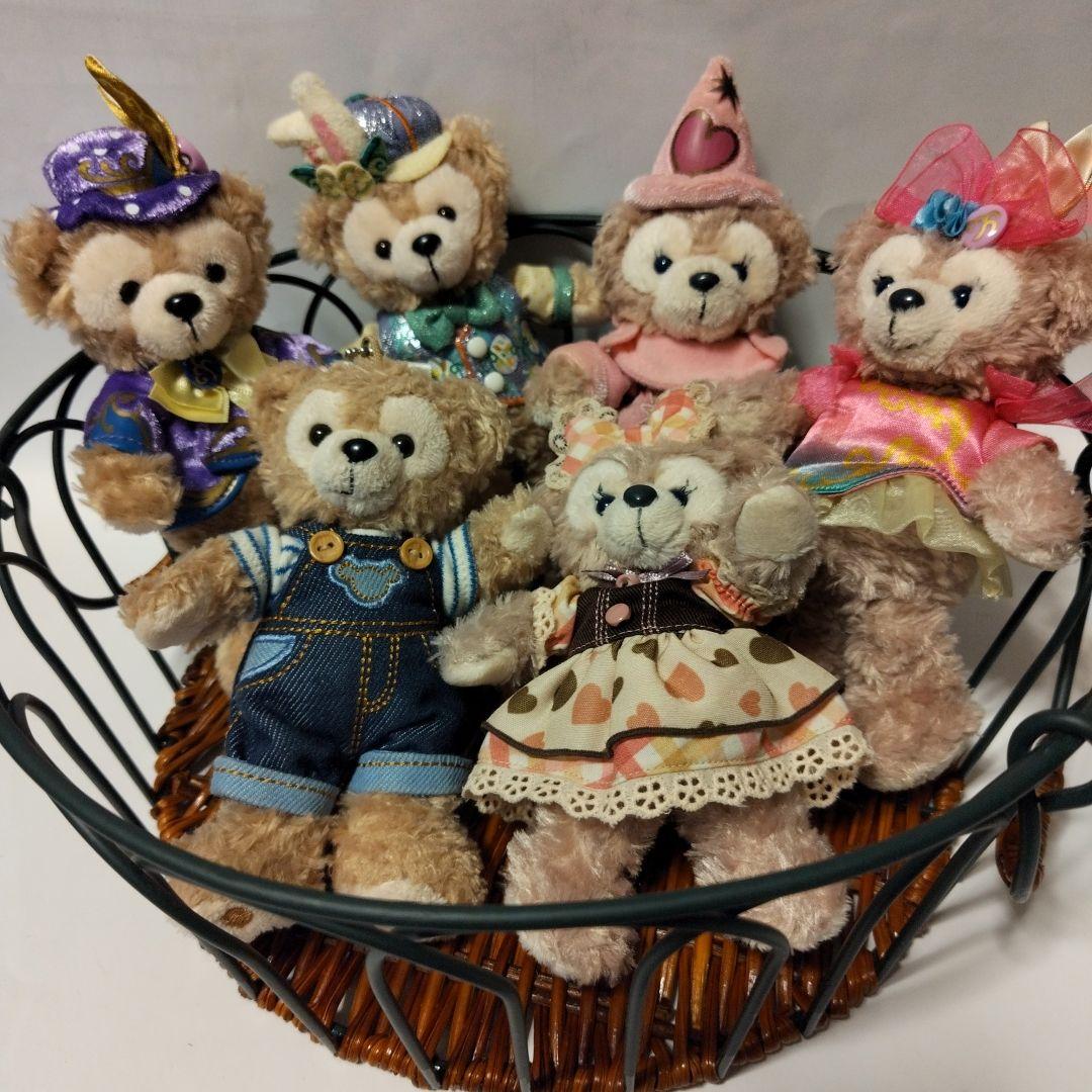 ディズニーリゾート　ダッフィーフレンズ6体