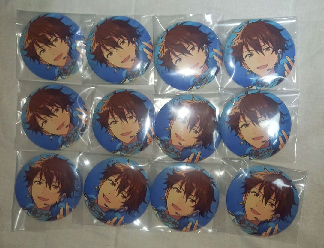 守沢千秋 イベコレ缶バッジ没有明显的损伤或污渍