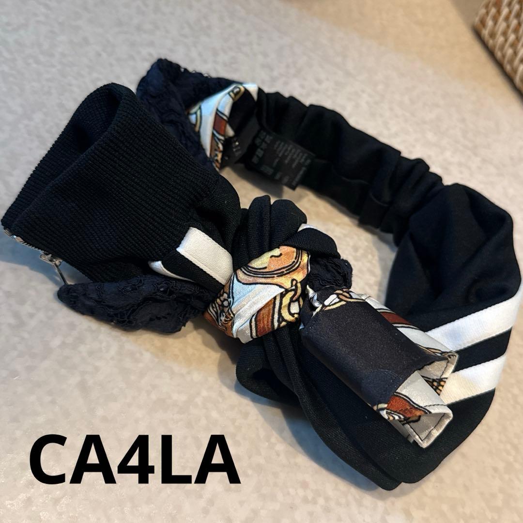 CA4LA ヘアバンド　シャツジャージ風CA4LA;没有明显的损伤或污渍