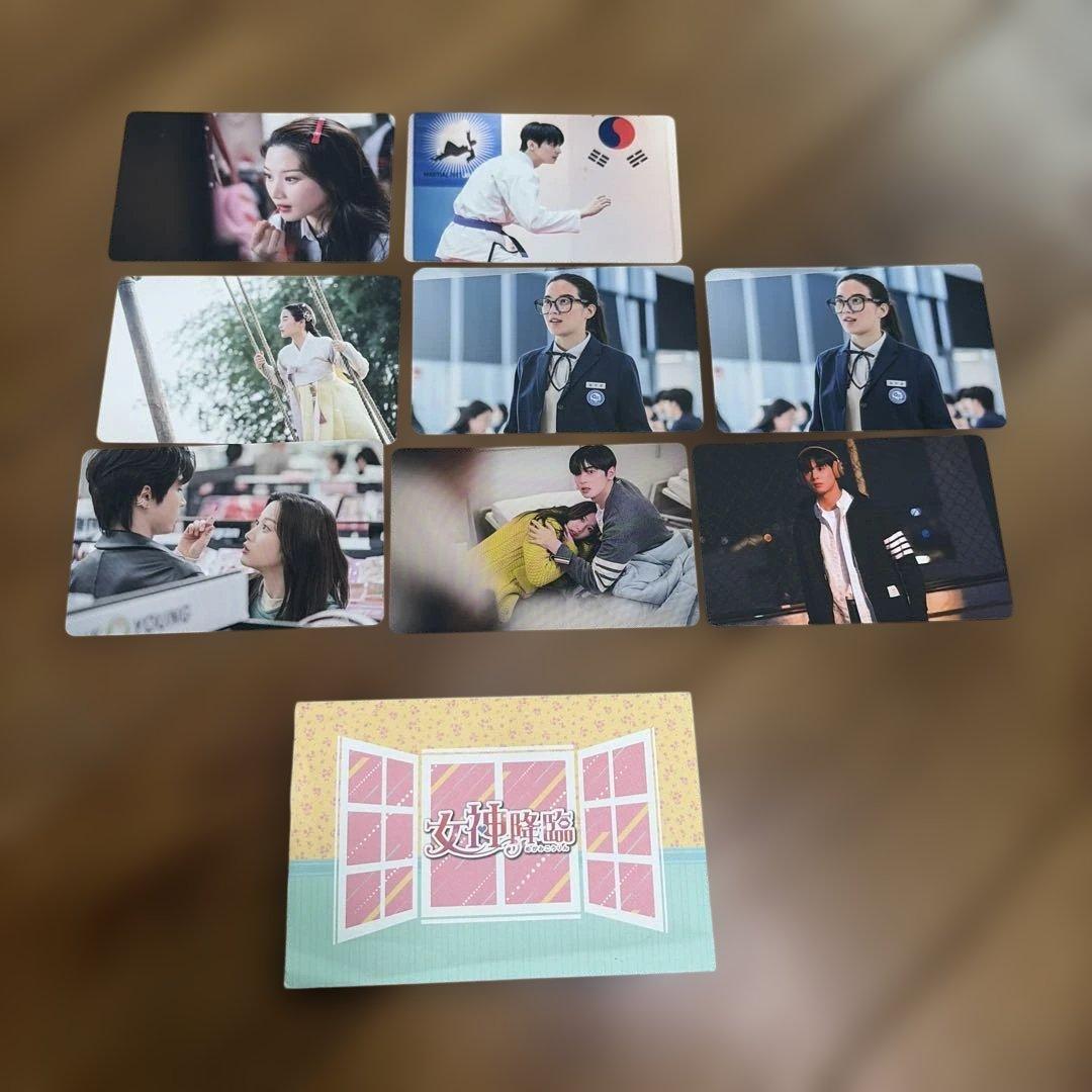 K-POPドラマ トレーディングカードセット　女神降臨没有明显的损伤或污渍
