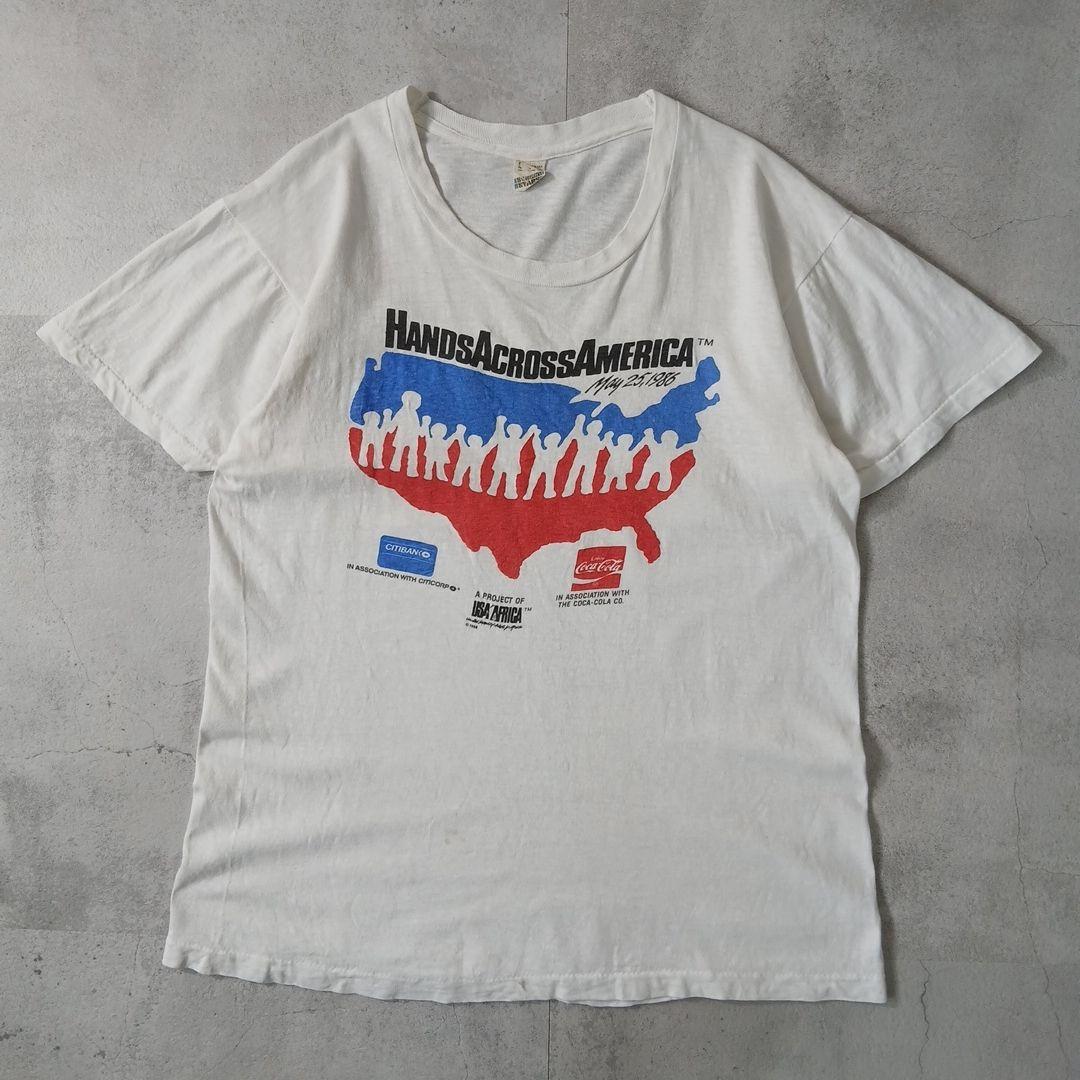 80s USA製　Coca-Cola America　Tシャツ　企業　シングル