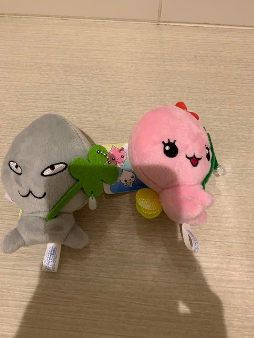 しずくちゃん クローバーマスコットキーチェーン2種セット