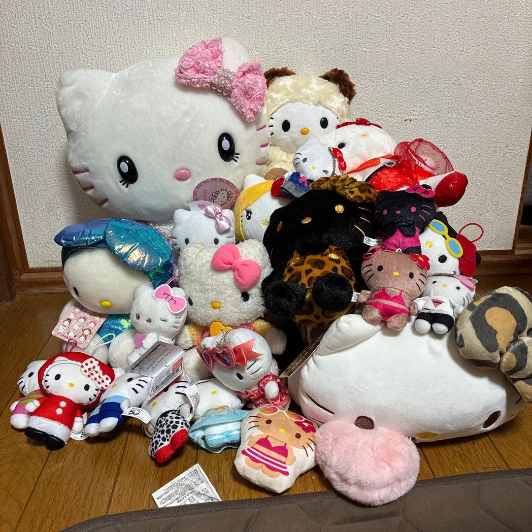Hello Kitty ぬいぐるみ マスコット 大量セット