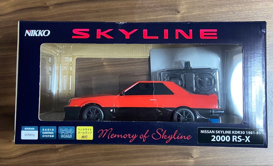 新品NIKKO 2000 RS-X ラジオコントロールカーNIKKO;未使用