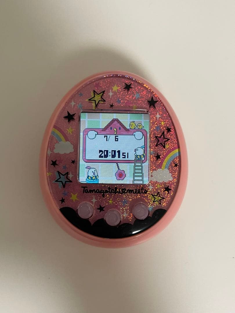 BANDAI たまごっちみーつ マジカルみーつver. ピンク有些许损伤或污渍