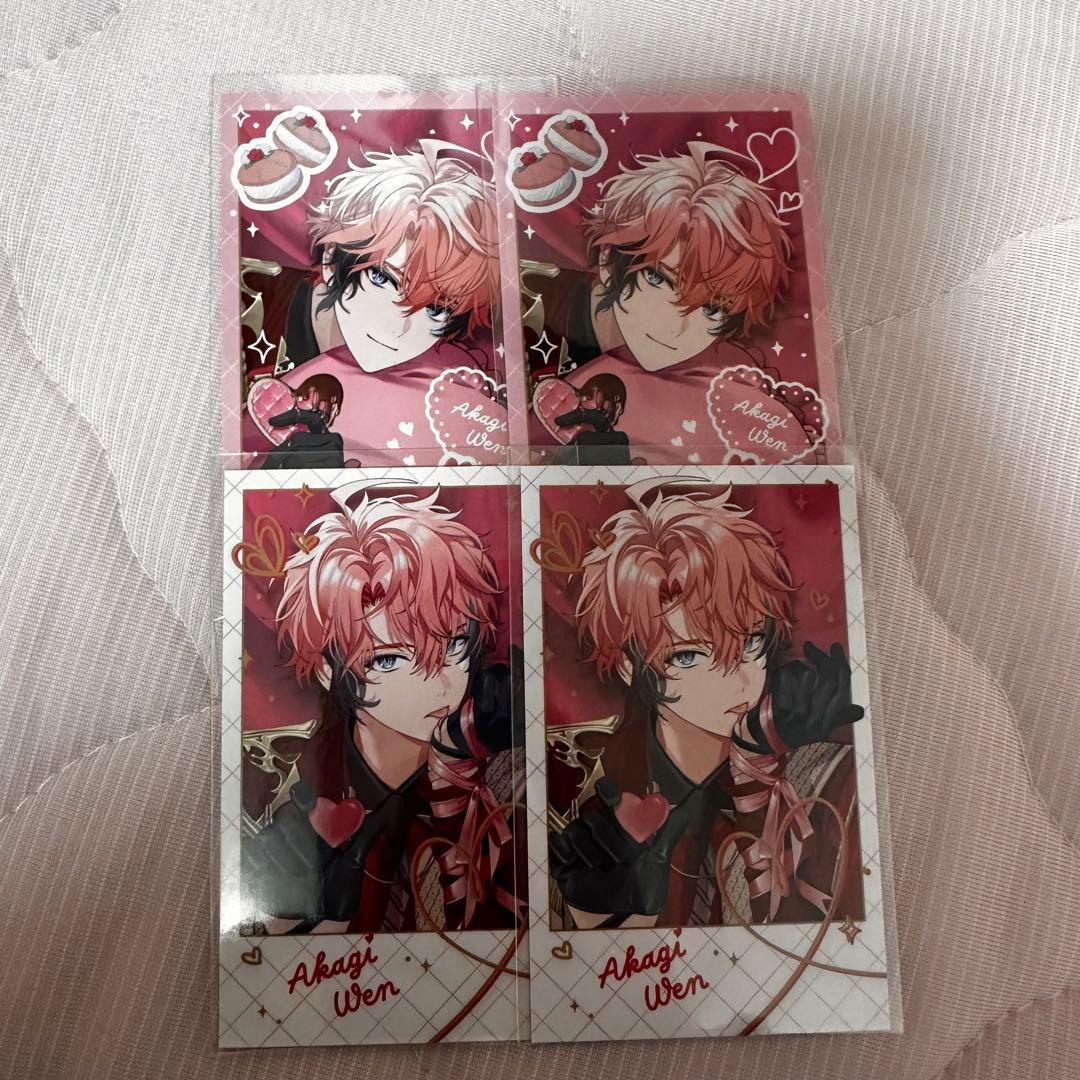 赤城ウェン　チェキ　Melty Valentine未使用