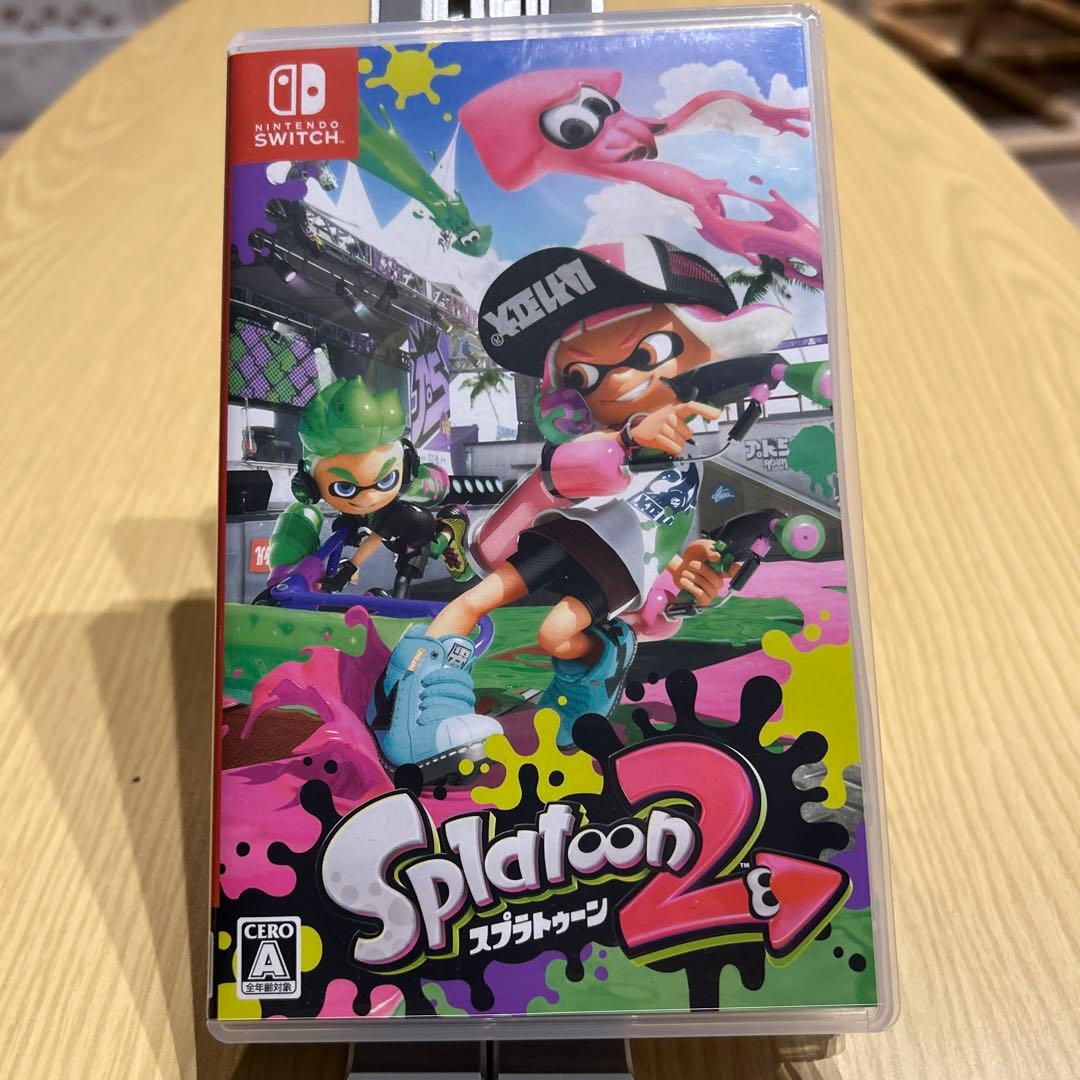 スプラトゥーン2 Splatoon 2 Switch ソフト没有明显的损伤或污渍