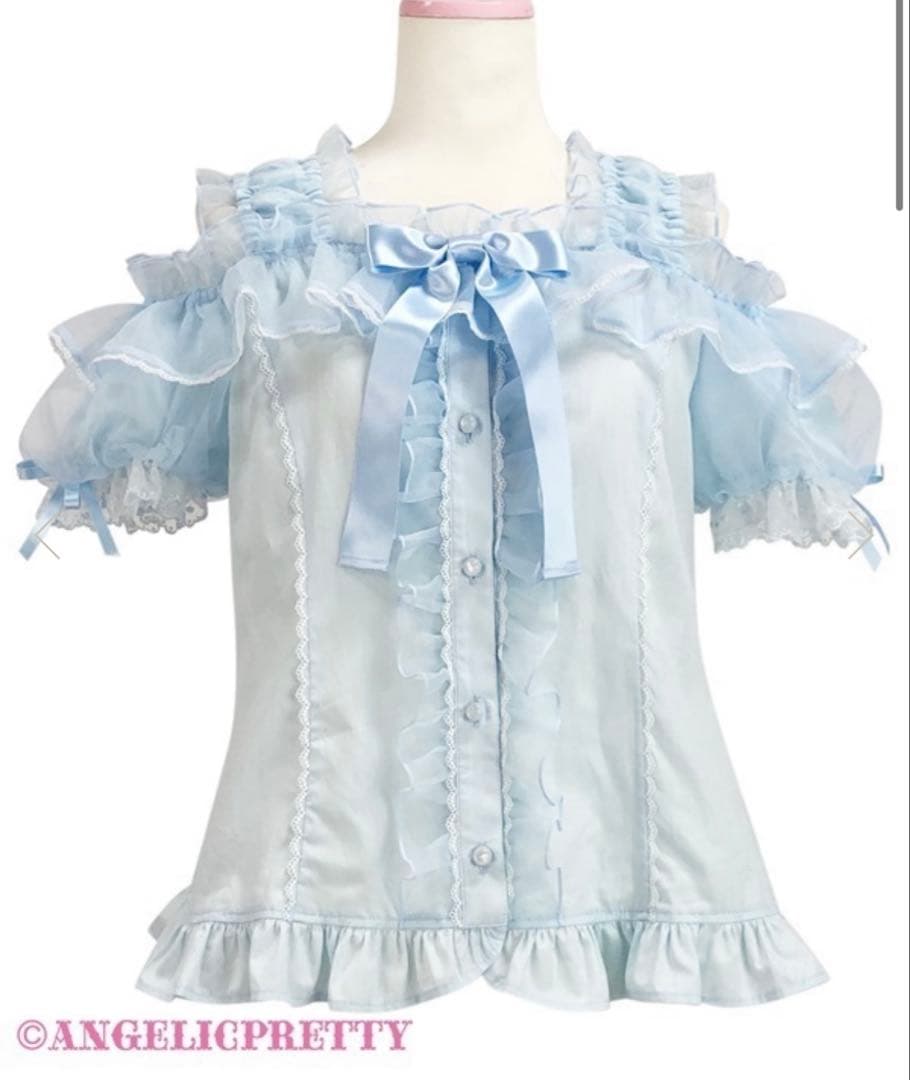 angelic pretty 【7月下旬削除】オフショルダーブラウス