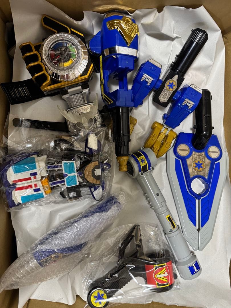 ジャンク特撮おもちゃまとめ売り③ dx ドラゴタイマー　ライフバード有损伤或污渍