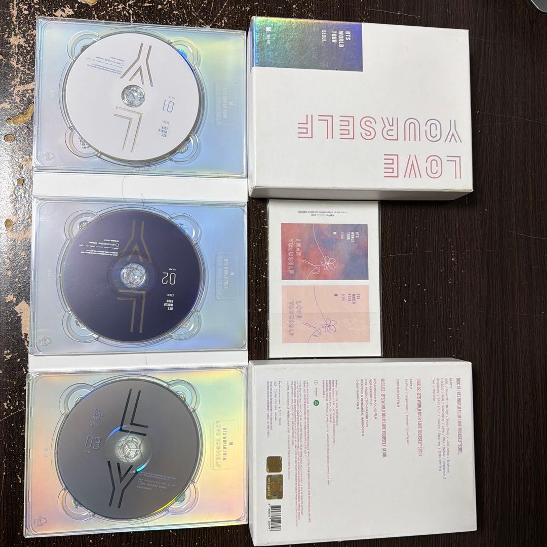 BTS LOVE YOURSELF 3枚組 CD セット2015有损伤或污渍