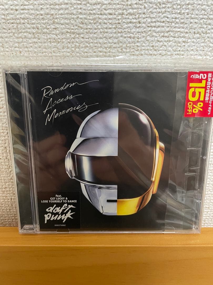 未開封品　DAFT PUNK random access memories未使用