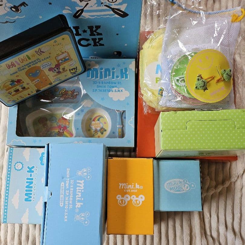 未使用 mini.k ノベルティ グッズ まとめ売り 当時物MINI-K;未使用