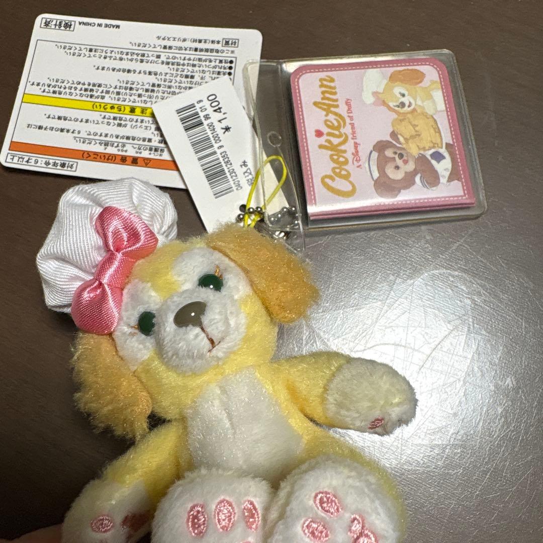 ディズニー クッキーアン ぬいぐるみバッヂ