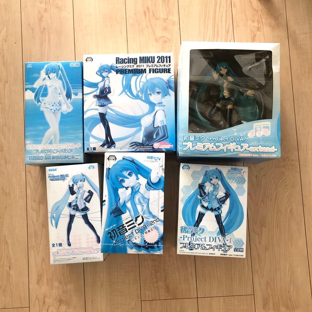 (H) 初音ミク Racing Miku 2011 などフィギュア 6点セット接近未使用